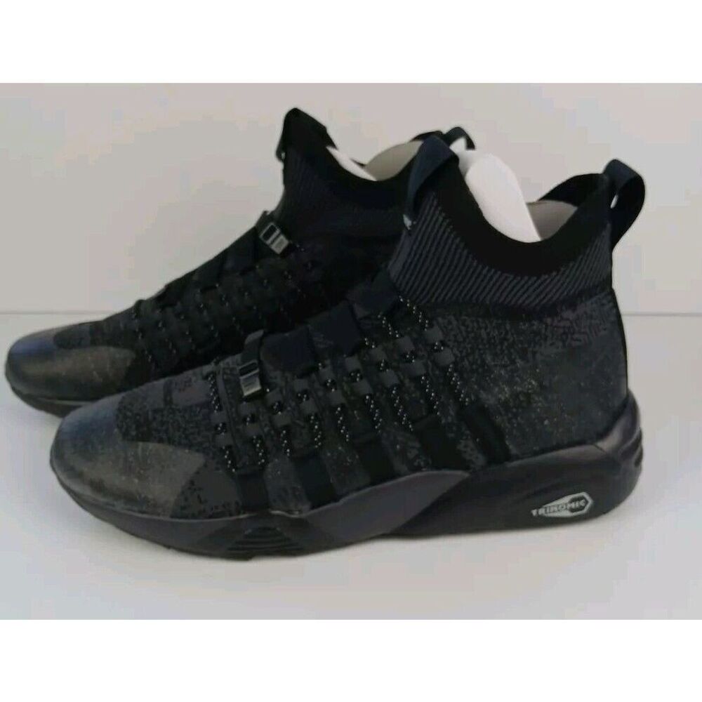 Puma  Blaze of Glory Knit Mid Neme Phantom Black Sneakers 388814-01 Men's Sz 11 - Picture 2 of 16